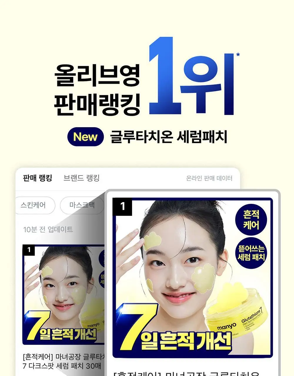 [미백잡티/다크서클개선] 마녀공장 글루타치온 7 다크스팟 세럼 패치 30매 상세페이지 4